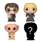 Preview: FUNKO Bitty POP - Harry Potter Harry in robe with scarf #4er Pack